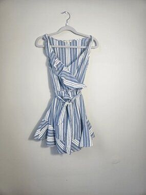 Bleuh Ciel Striped Sleeveless Dress XS